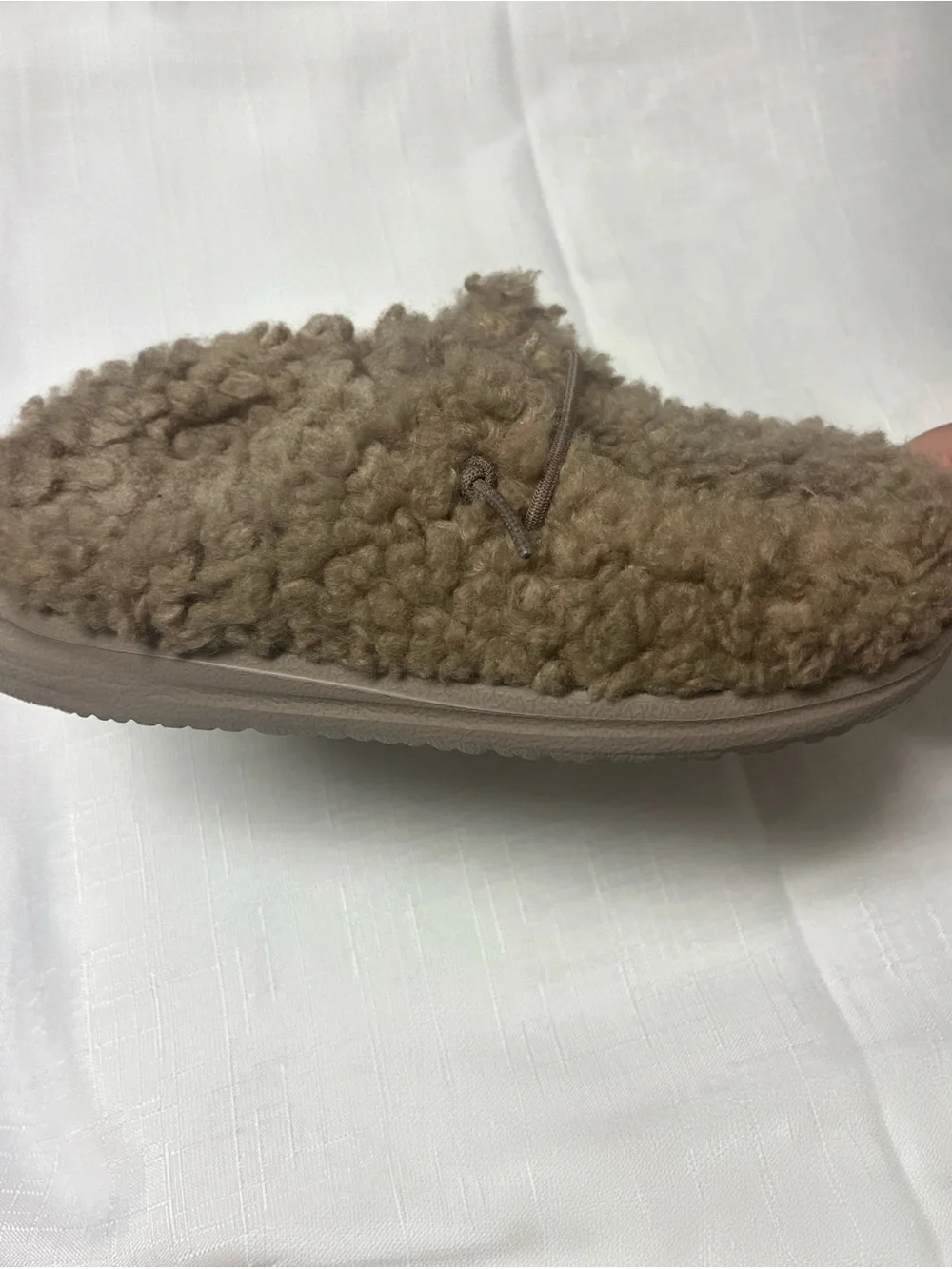 Hey Dude Wendy Fleece-Lined Slippers - Tan